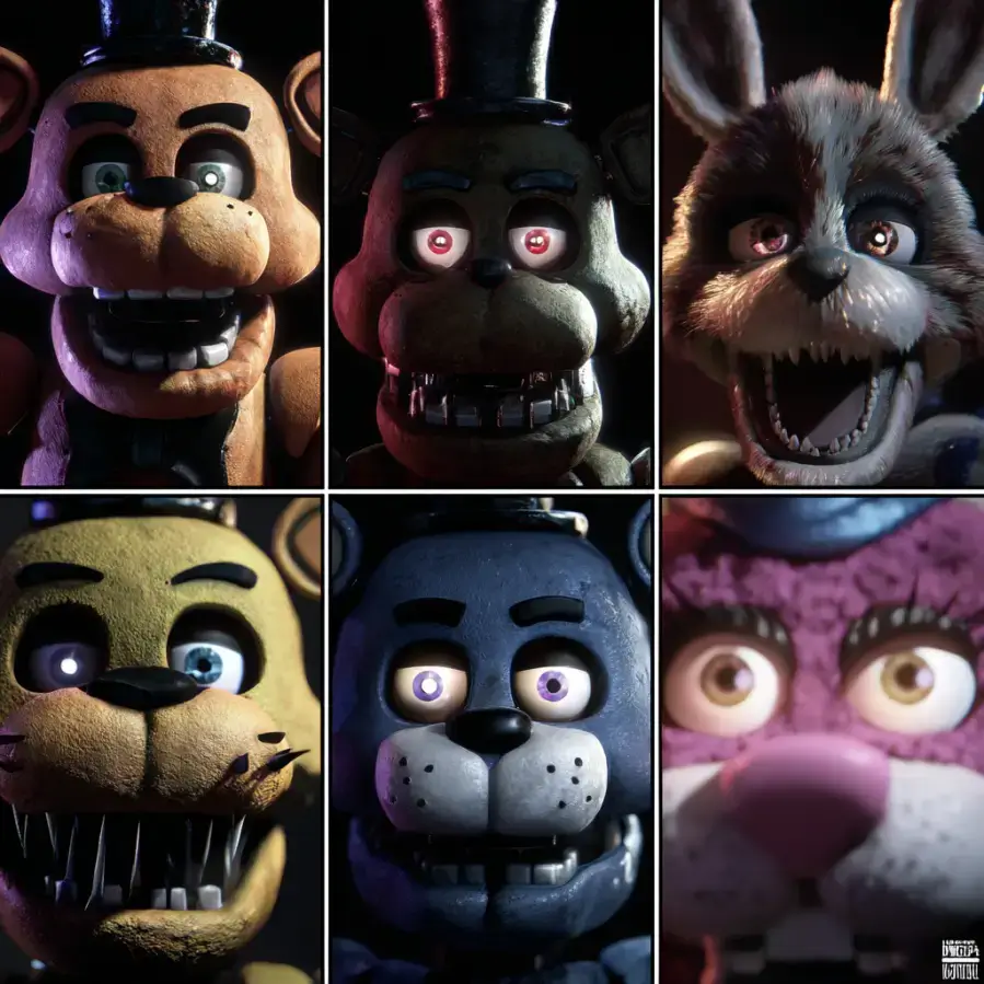 Все части Fnaf